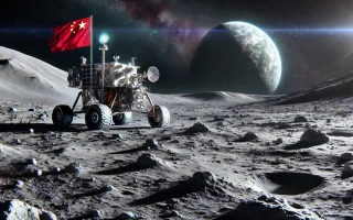 Čína objevila vodu na Měsíci