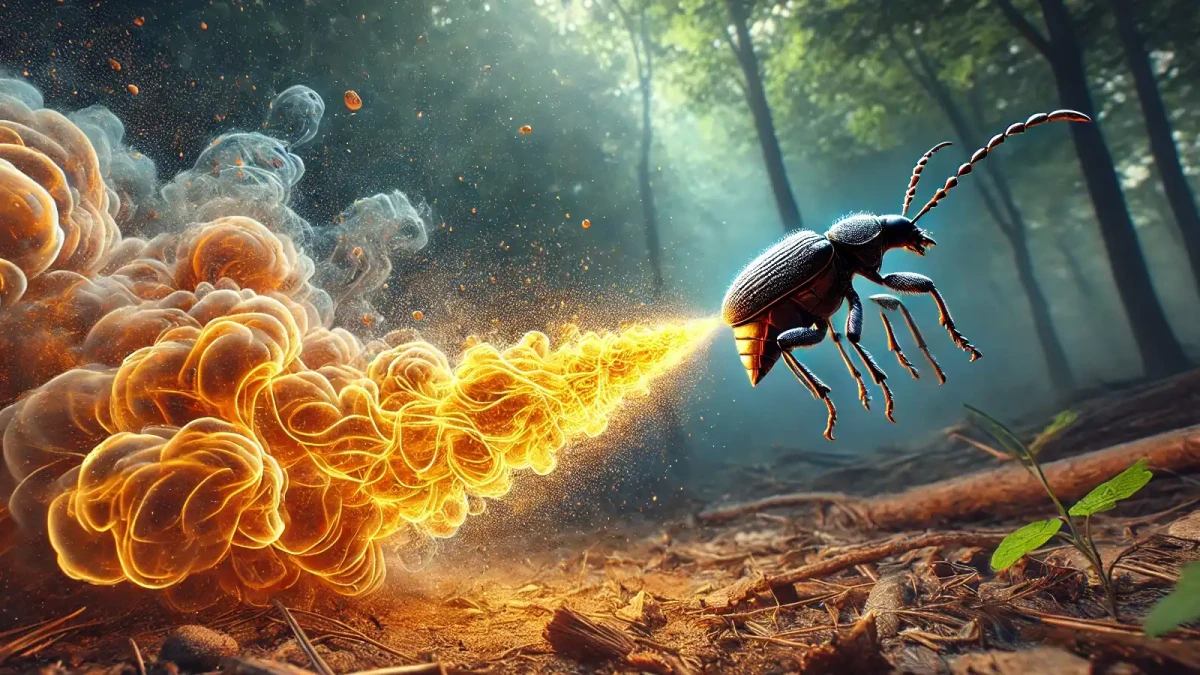 Může vás zabít brouk s plamenometem?