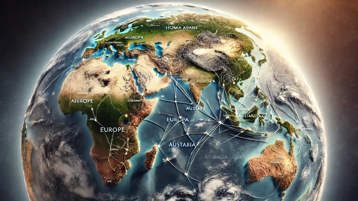 Jak člověk moudrý (Homo sapiens) osídloval kontinenty za celou svou existenci ve 2 minutách (VIDEO)