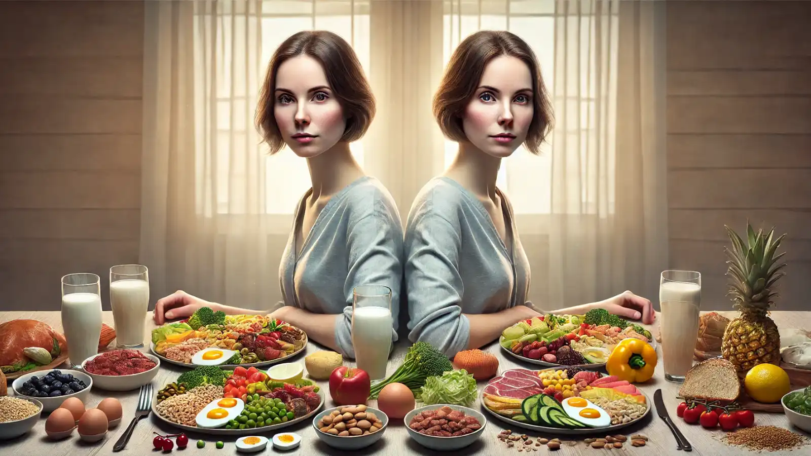 Jednovaječná dvojčata: jeden se stravoval jako vegan, druhý jedl maso a mléčné výrobky.