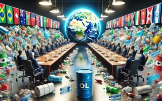 Globální dohoda o zrušení výroby plastů byla smetena ropnými státy