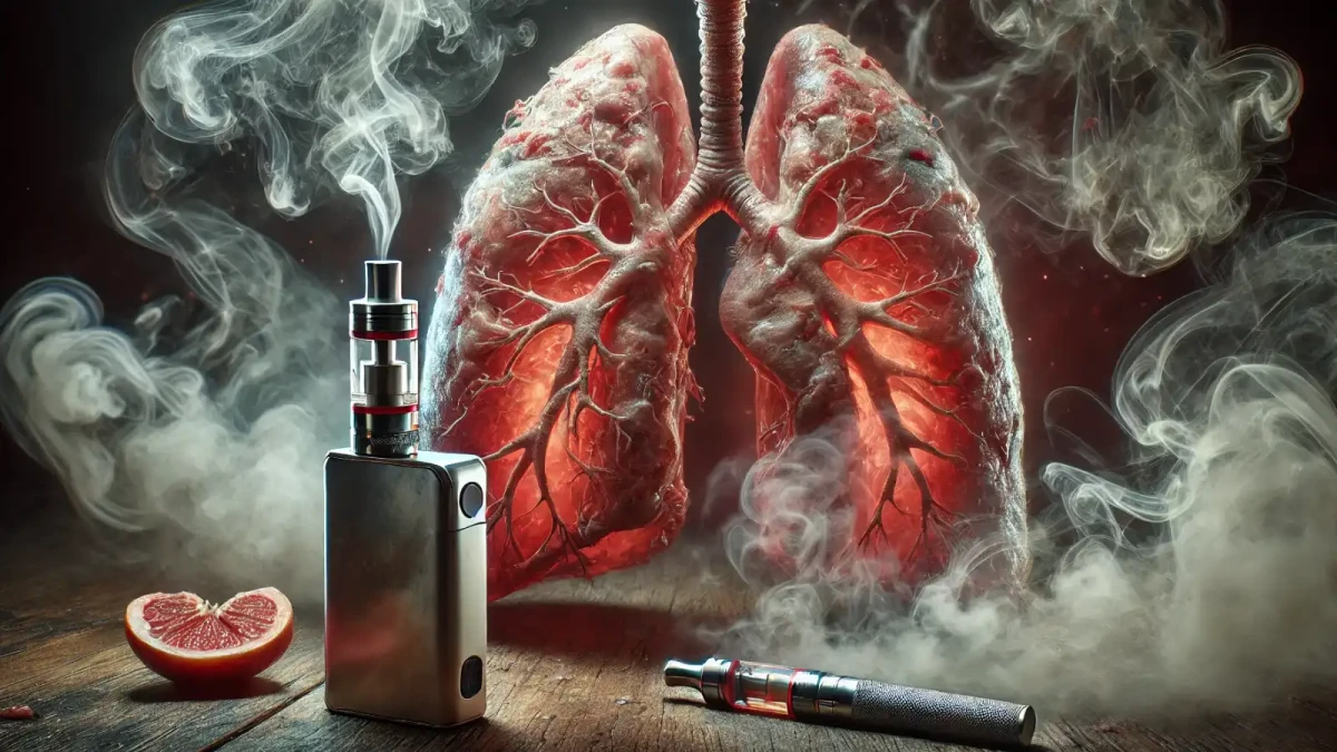 Vitamin E v elektronických cigaretách likviduje plíce