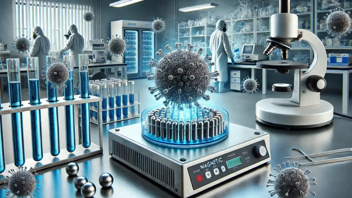 Magnetické částice z Olomouce pomohou při testování na koronaviry