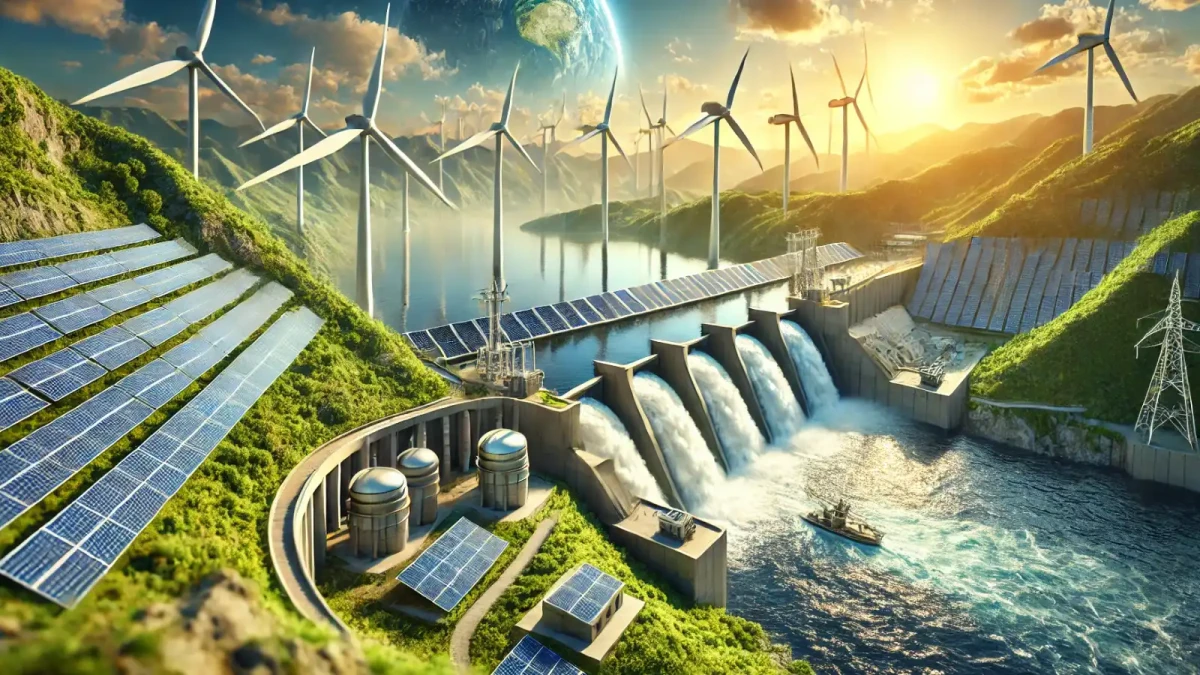 Větrná, vodní a sluneční elektrárna v jednom? Nový německý experiment.