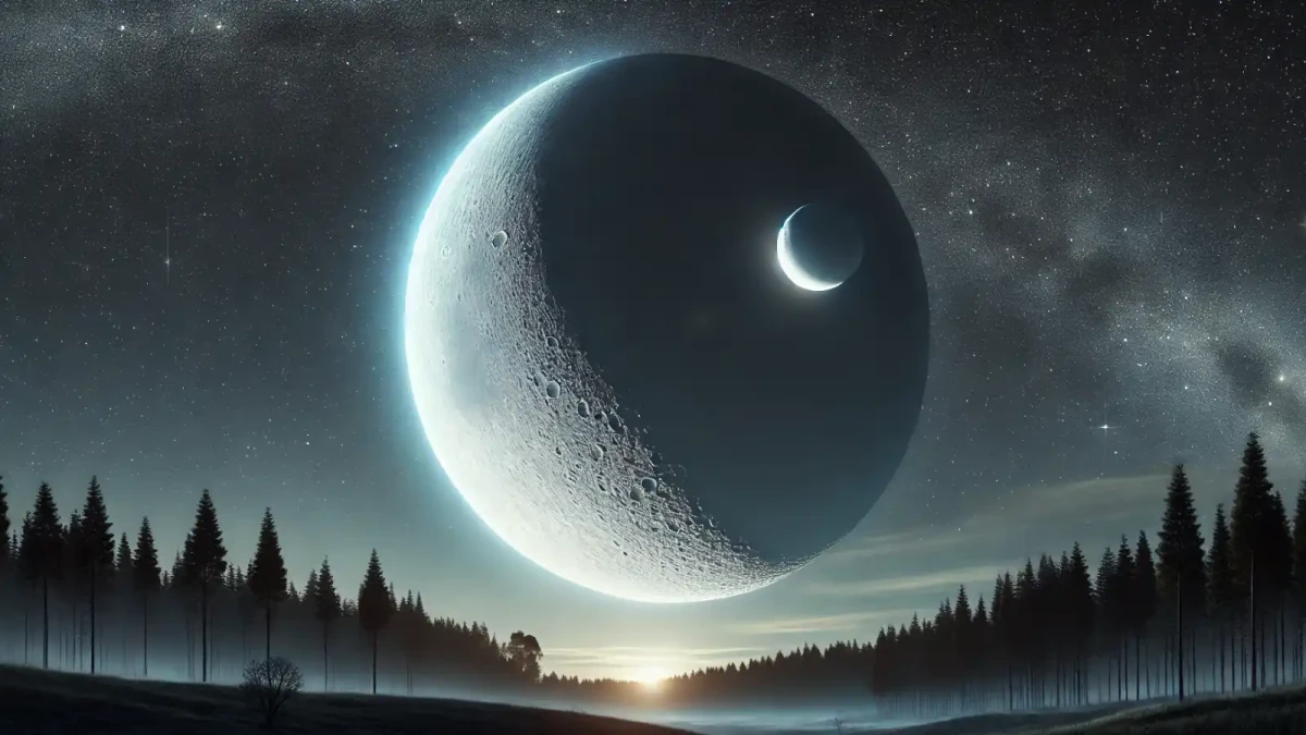 Dnes v 10:50 dopoledne vyhledejte na obloze srpek Měsíce a spatříte i Venuši!