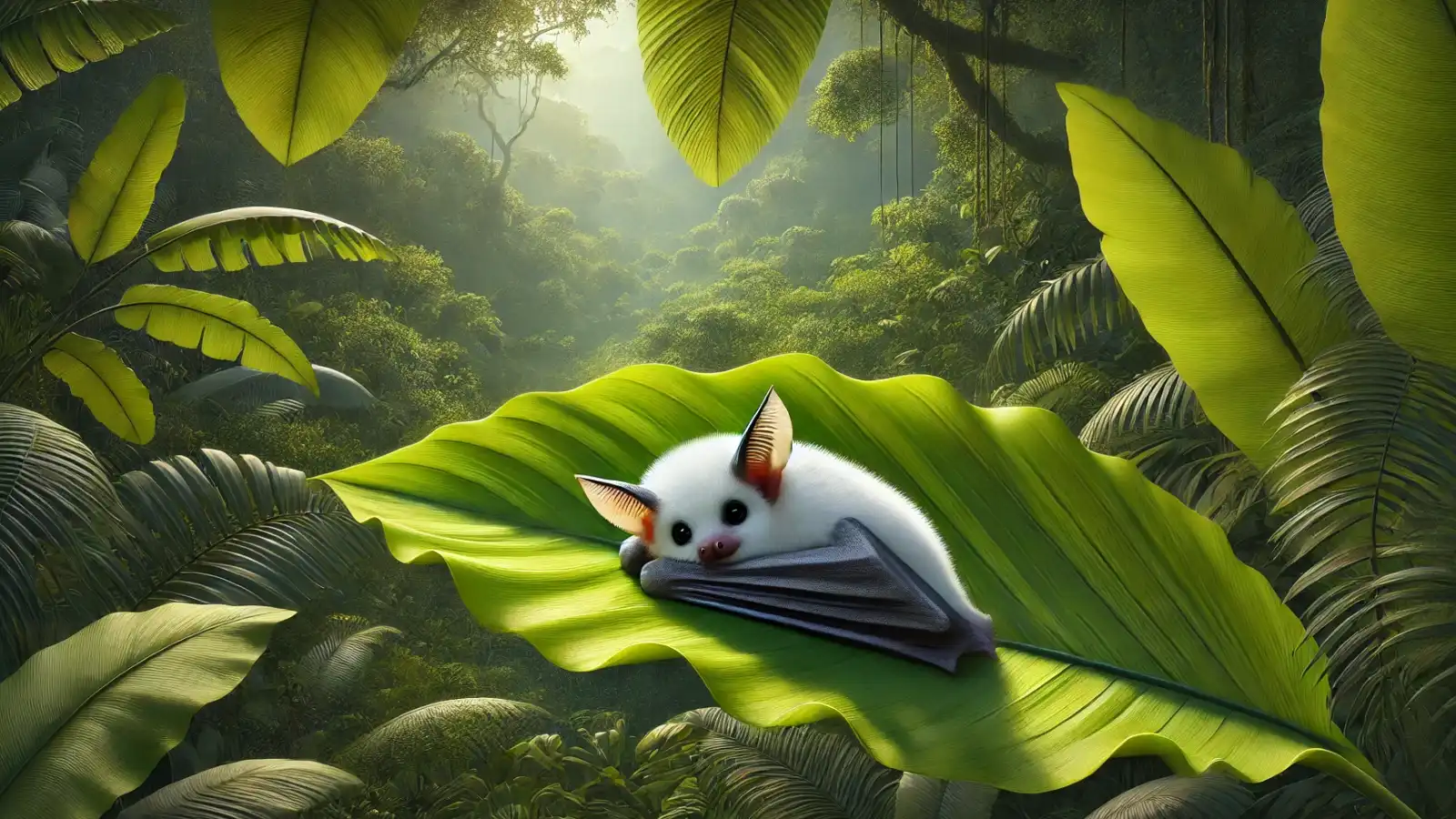 Viděli jste někdy bílého netopýrka?