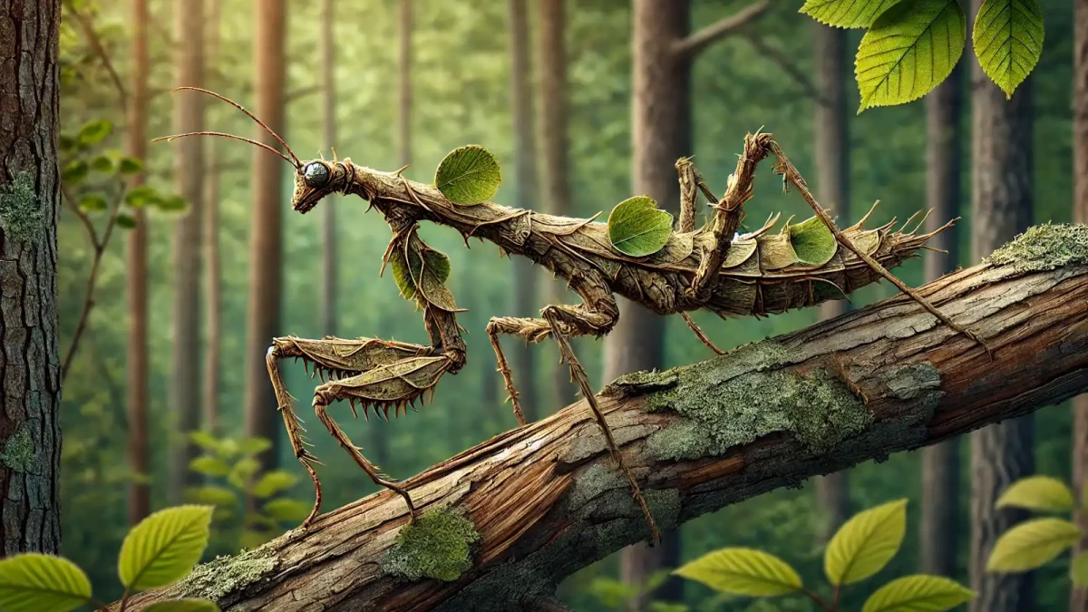 Tohle není spadané listí a větvičky, jedná se o dokonale maskované tvory