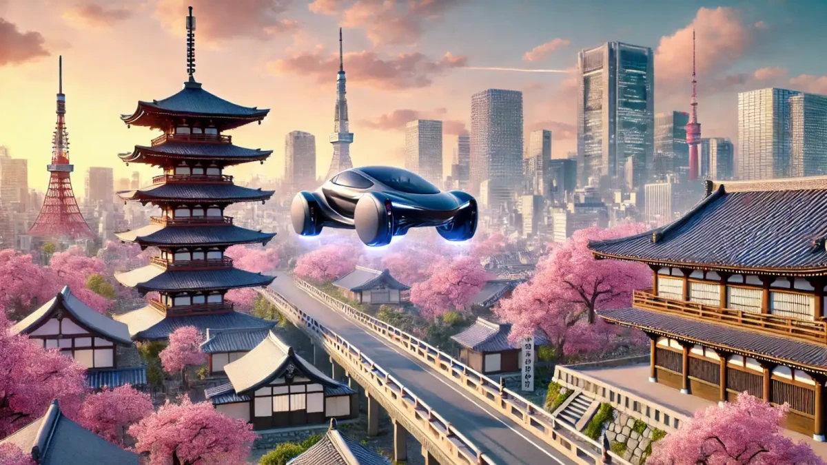 Budou v Japonsku létající automobily už v roce 2023?