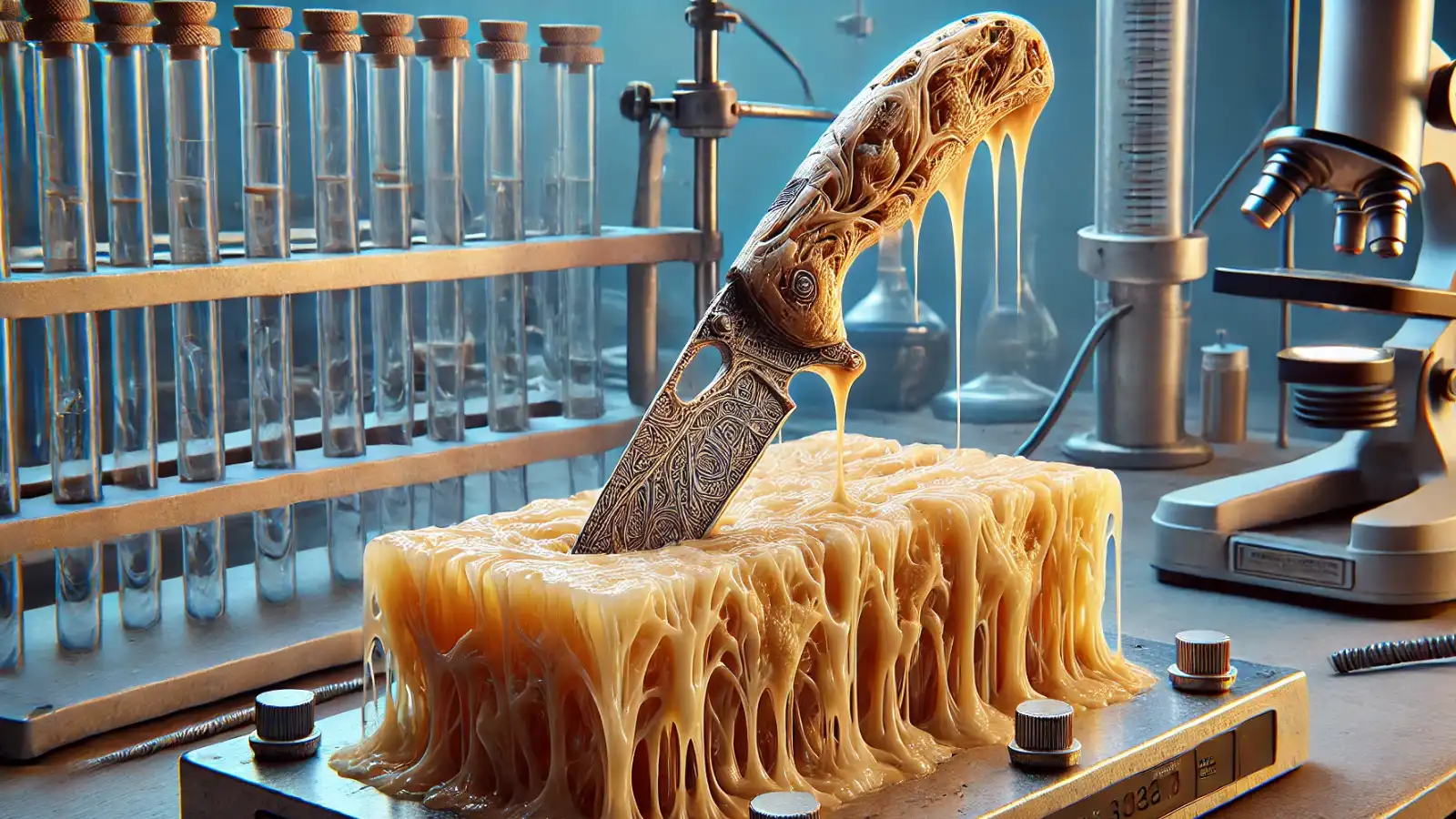 Nože ze zmražených lidských výkalů nejsou funkční!