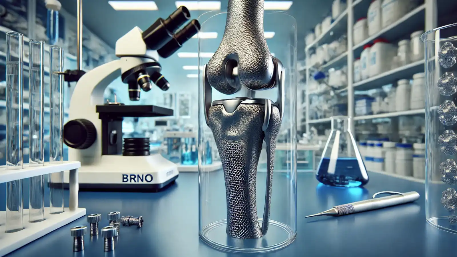 Brněnští vědci vyvinuli novou kloubní náhradu, šetrnou, lehkou a odolnou!