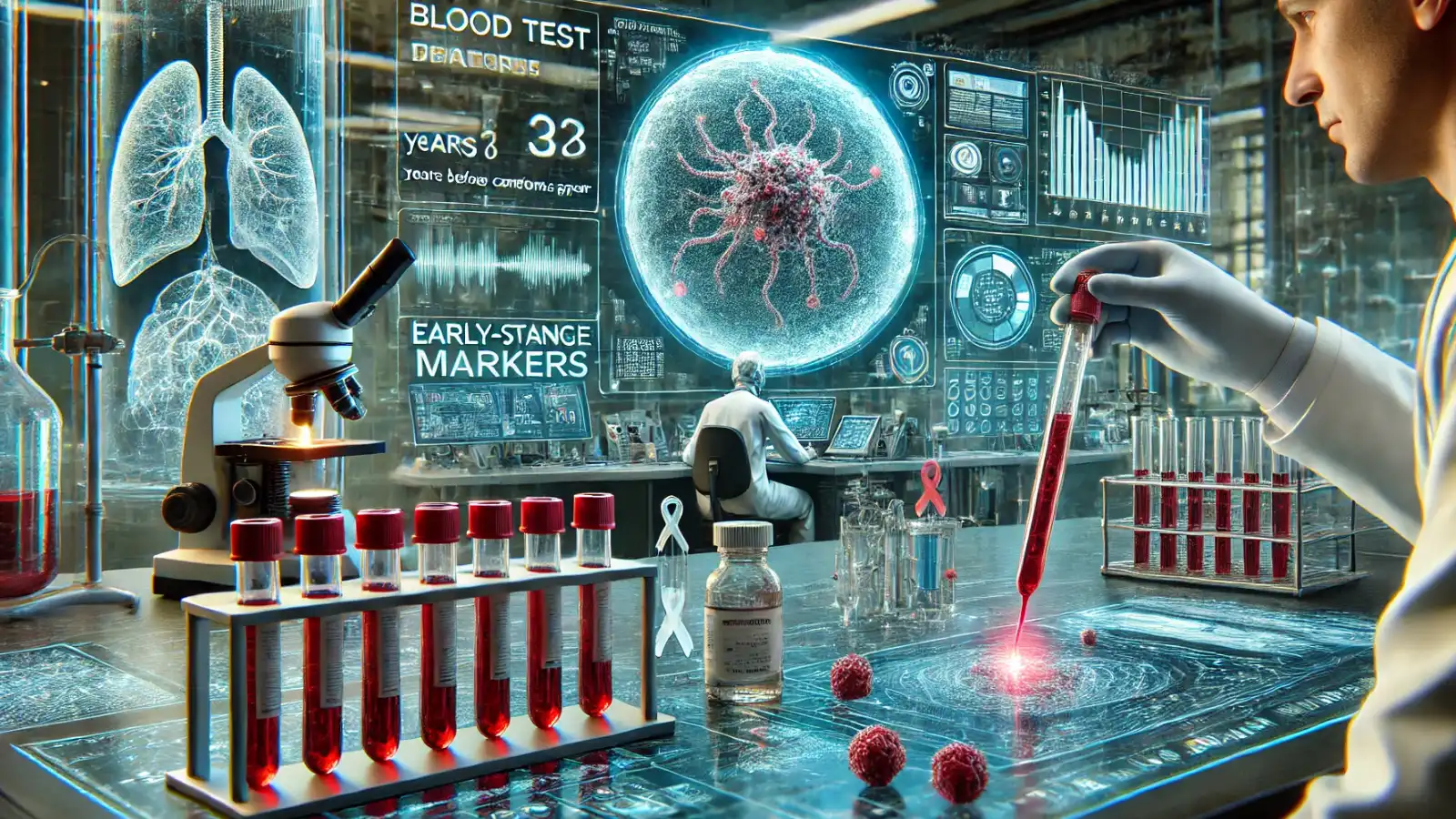 Krevní test odhalí vznikající nádory roky před projevením rakoviny!