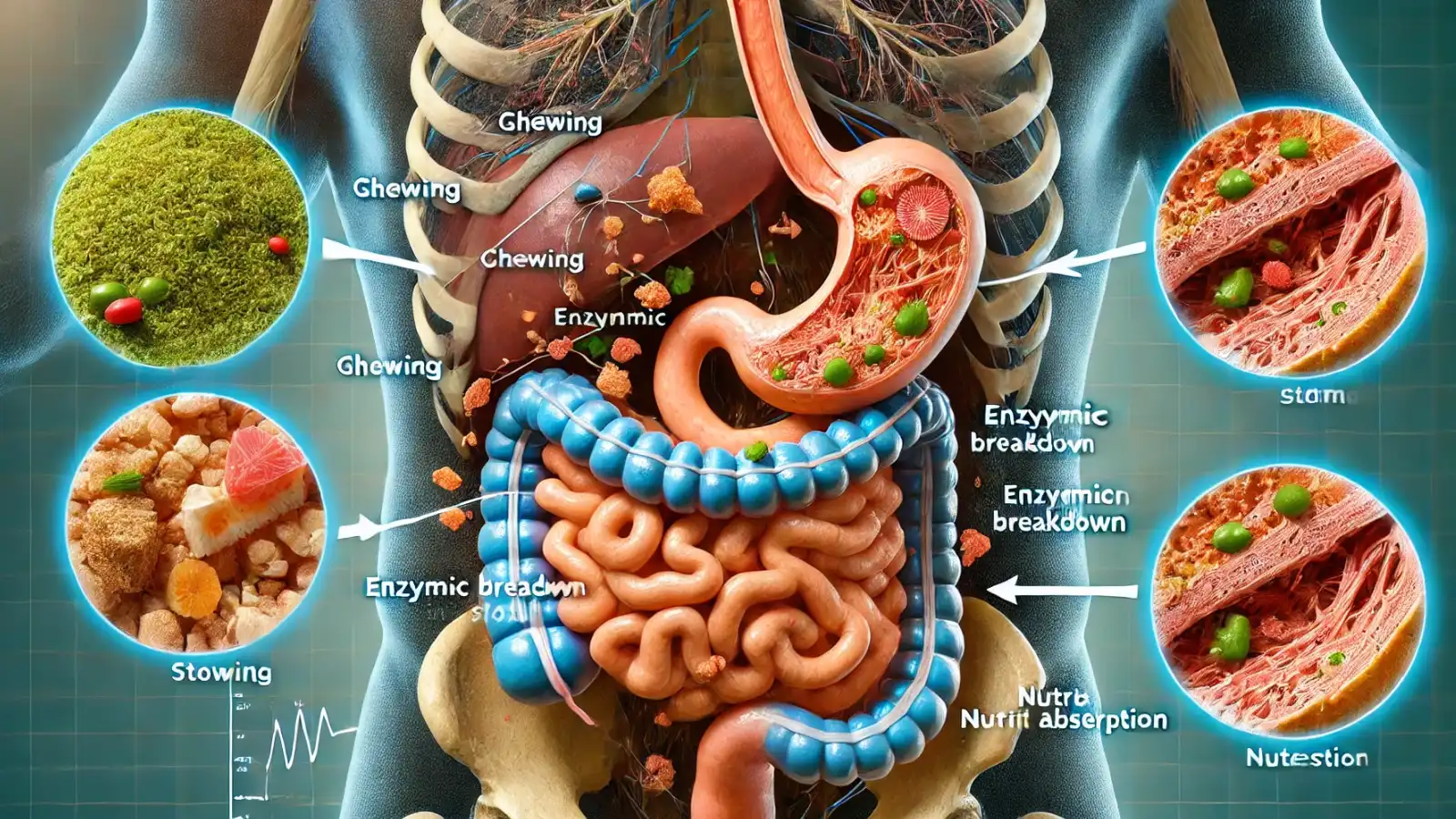 Co se děje s jídlem v našem těle?