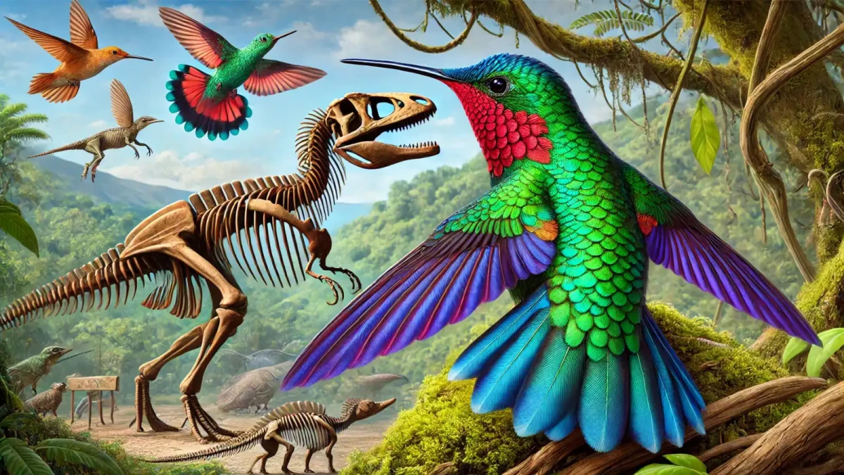 Proč jsou kolibříci tak barevní? Měli stejné peří i dinosauři?