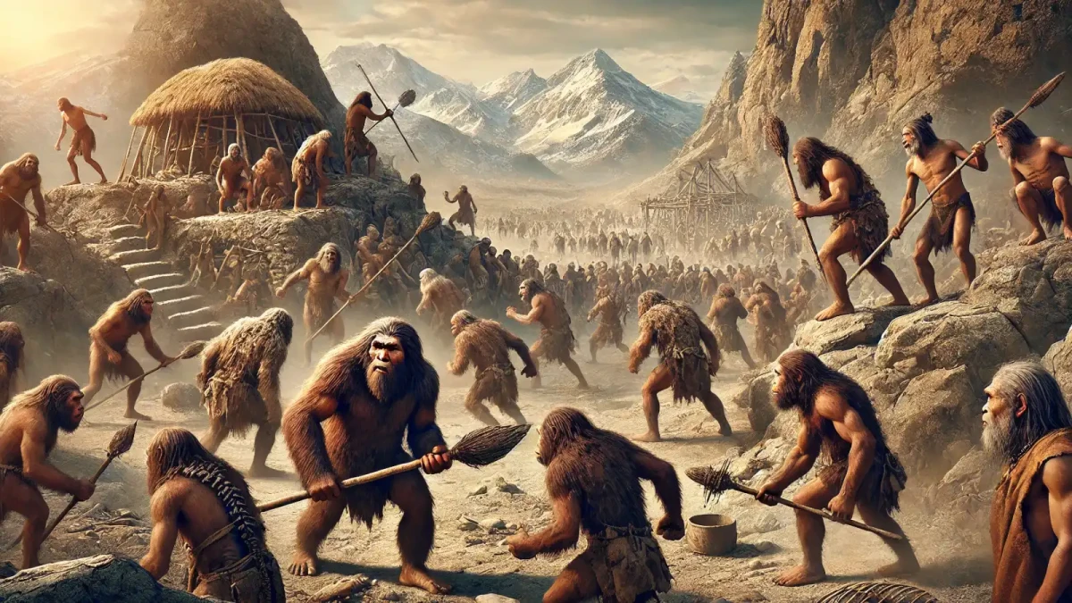 100 000 let bojů mezi neandertálci a moderním člověkem aneb člověk a válka jsou dlouholetá synonyma