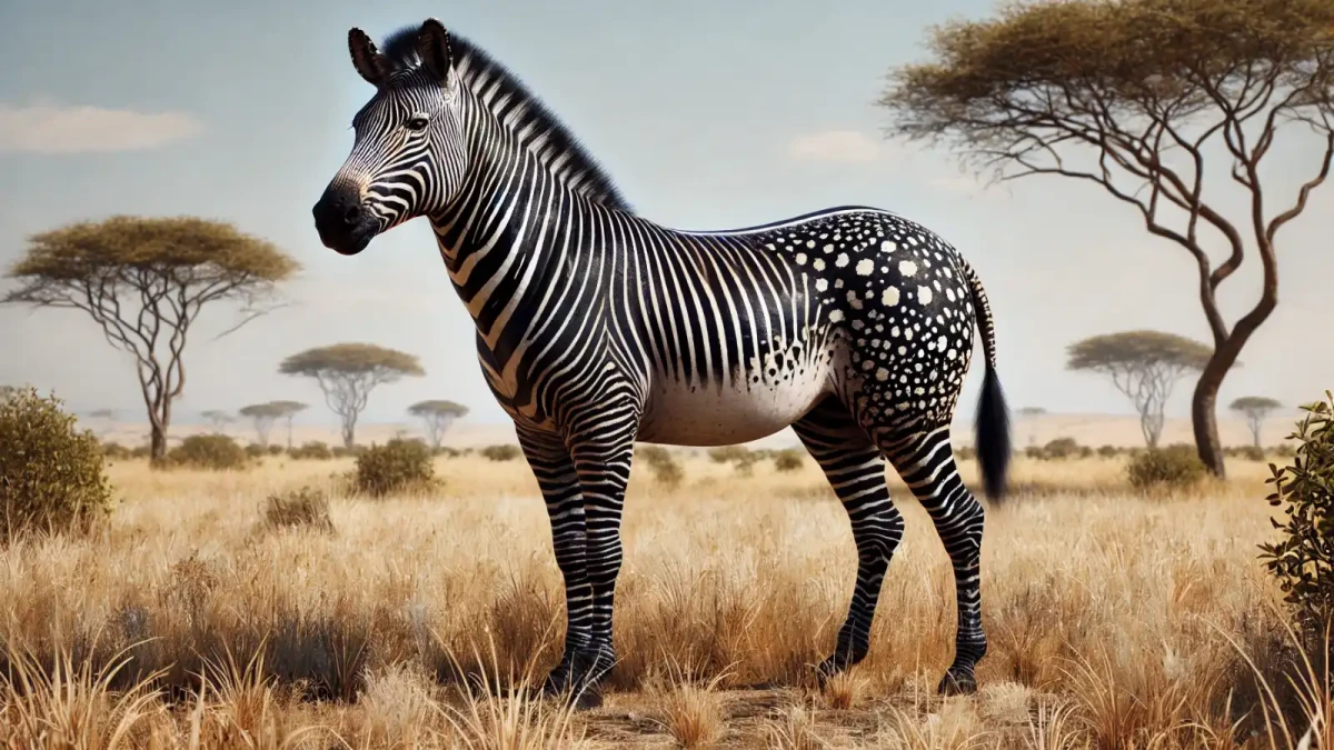 V Keni byla spatřena puntíkovaná zebra