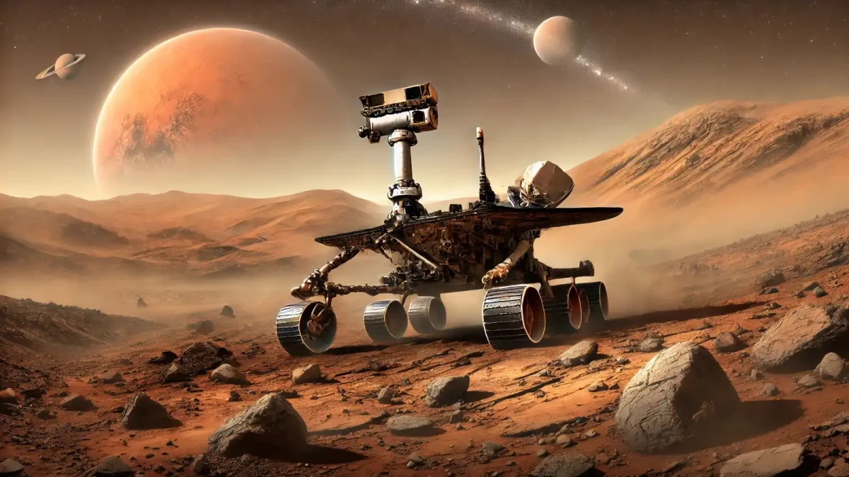 První snímek sondy Perseverance z Marsu!