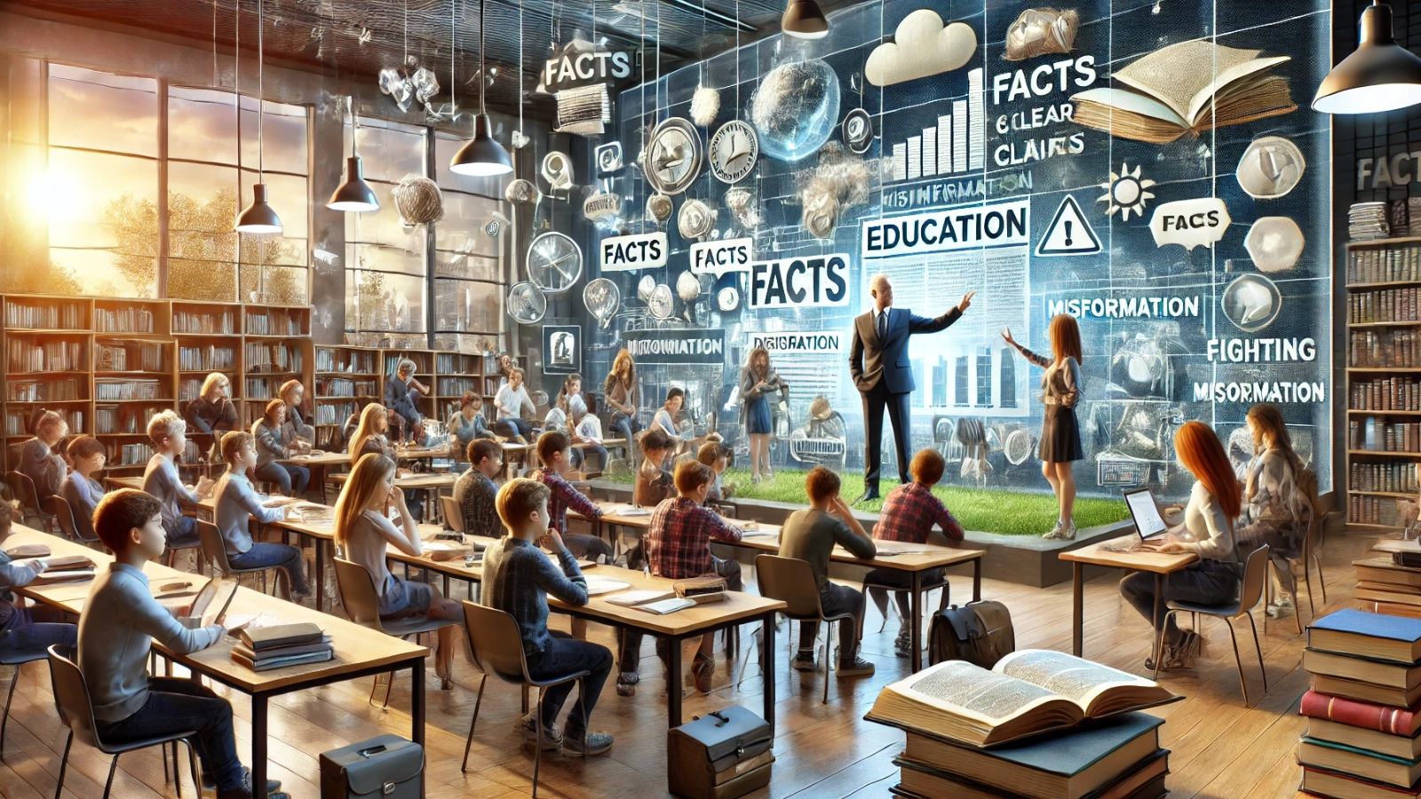 Nejefektivnějším bojem proti DEZINFORMACÍM je VZDĚLÁVÁNÍ