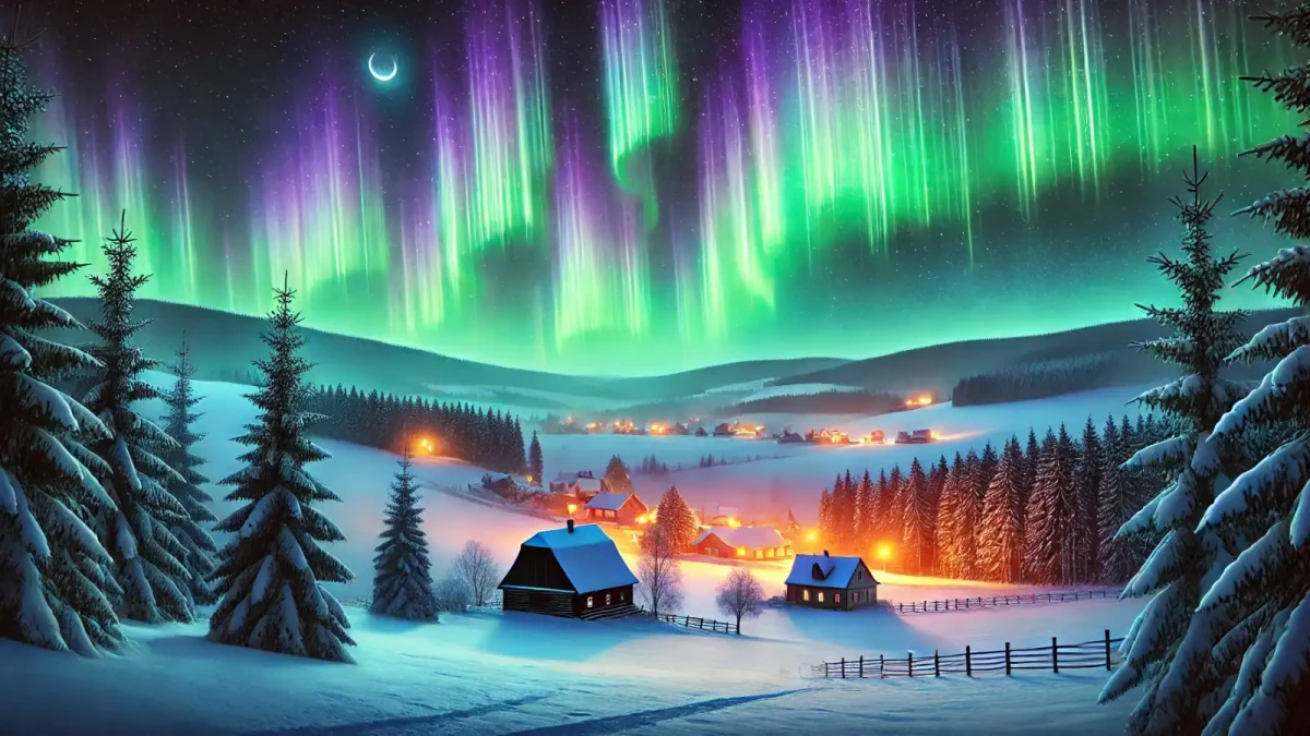 Polární záře dnes v Česku!