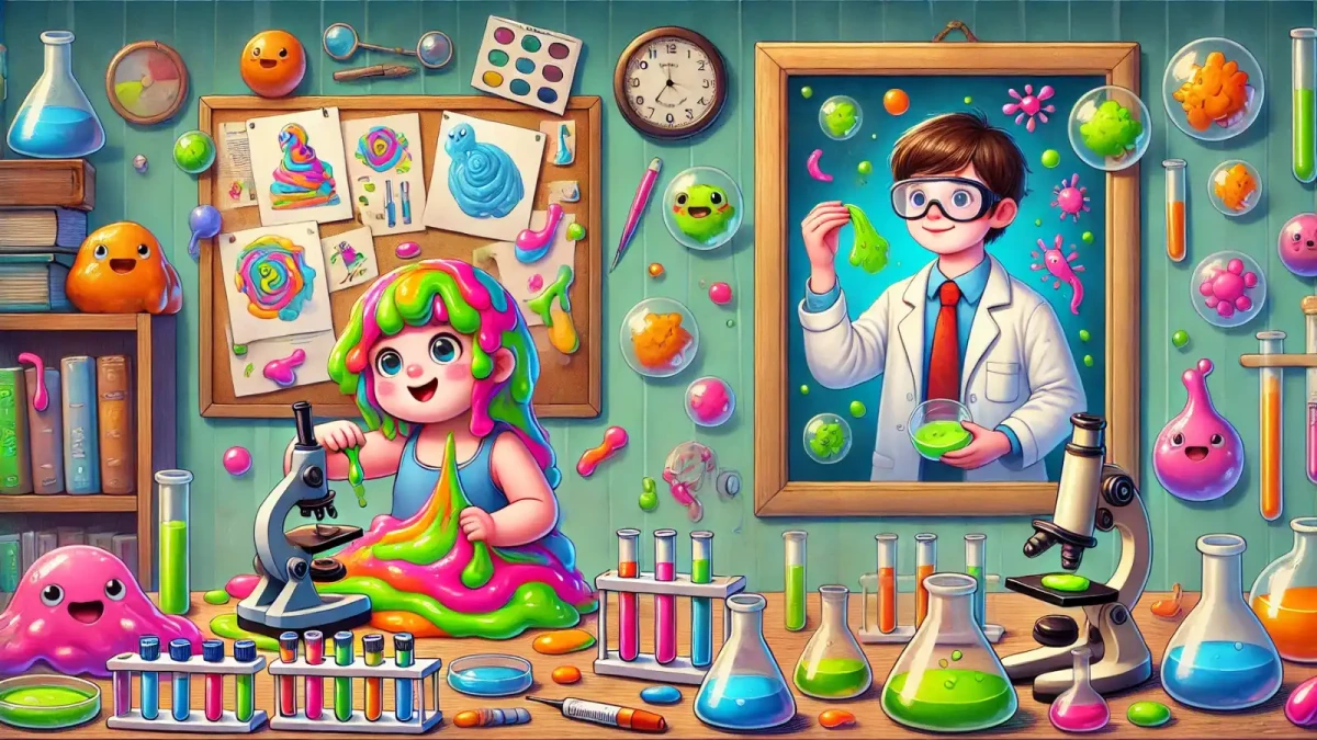 Co se stane, když se z dítěte milujícího sliz stane vědec