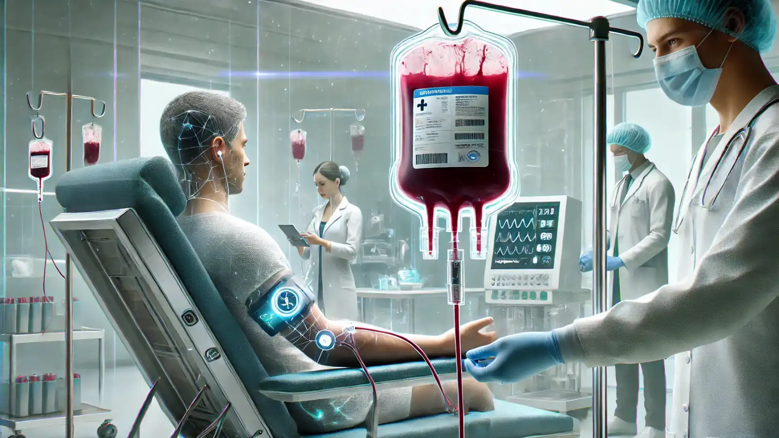 Lidem byla poprvé podána uměle vyrobená krev