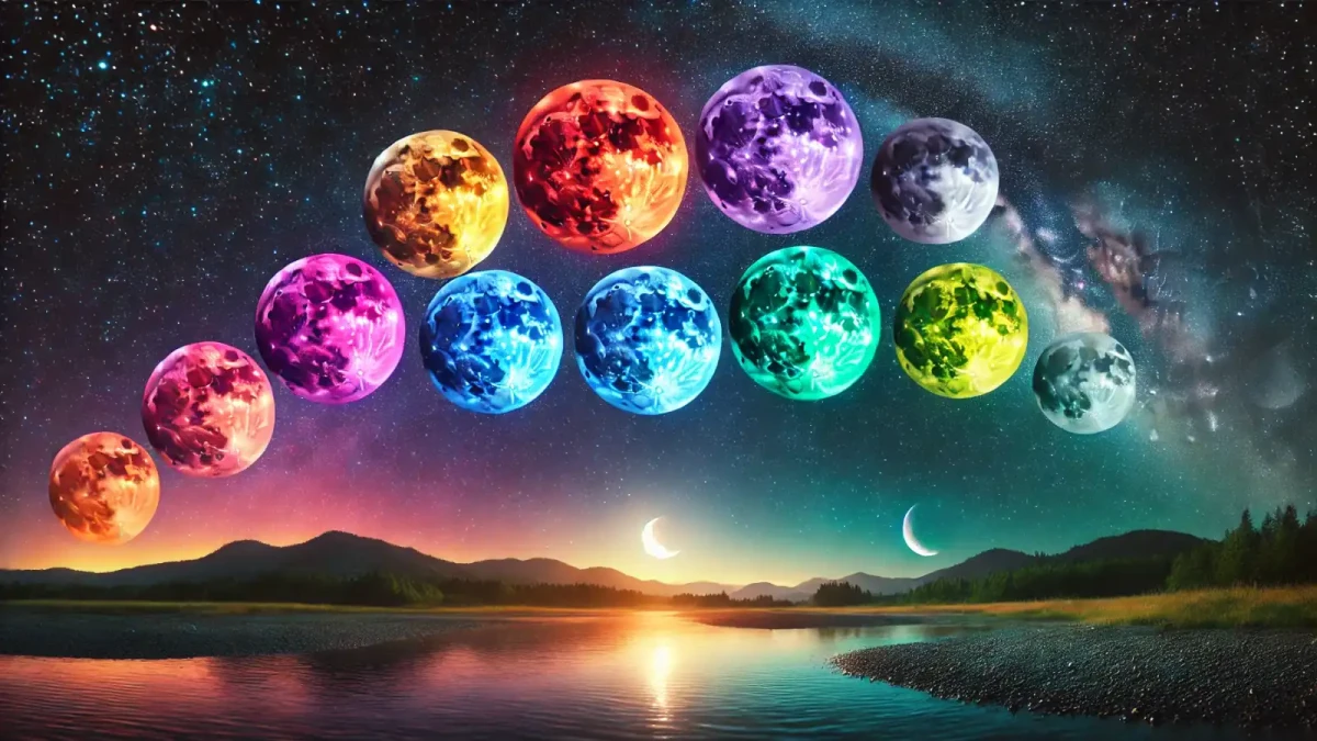 Jakou barvu má Měsíc?