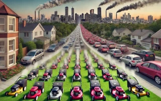 Sekačky na trávu v USA vyprodukují stejně nebezpečných emisí jako všechny motory spalovacích aut v Evropě!