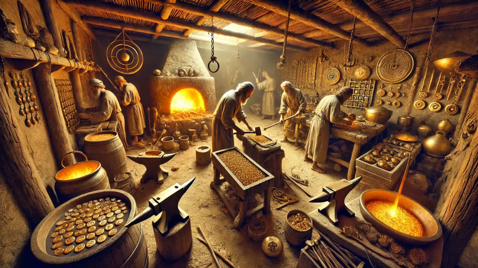 Jak se ve starověku upravovalo zlato?