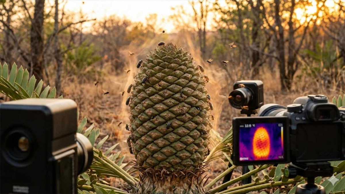 Jak rostliny lákaly hmyz než měly květy a barvy?